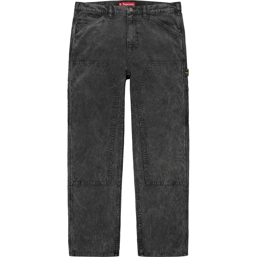 Details on Double Knee Corduroy Painter Pant Black from spring summer
                                                    2021 (Price is $148)