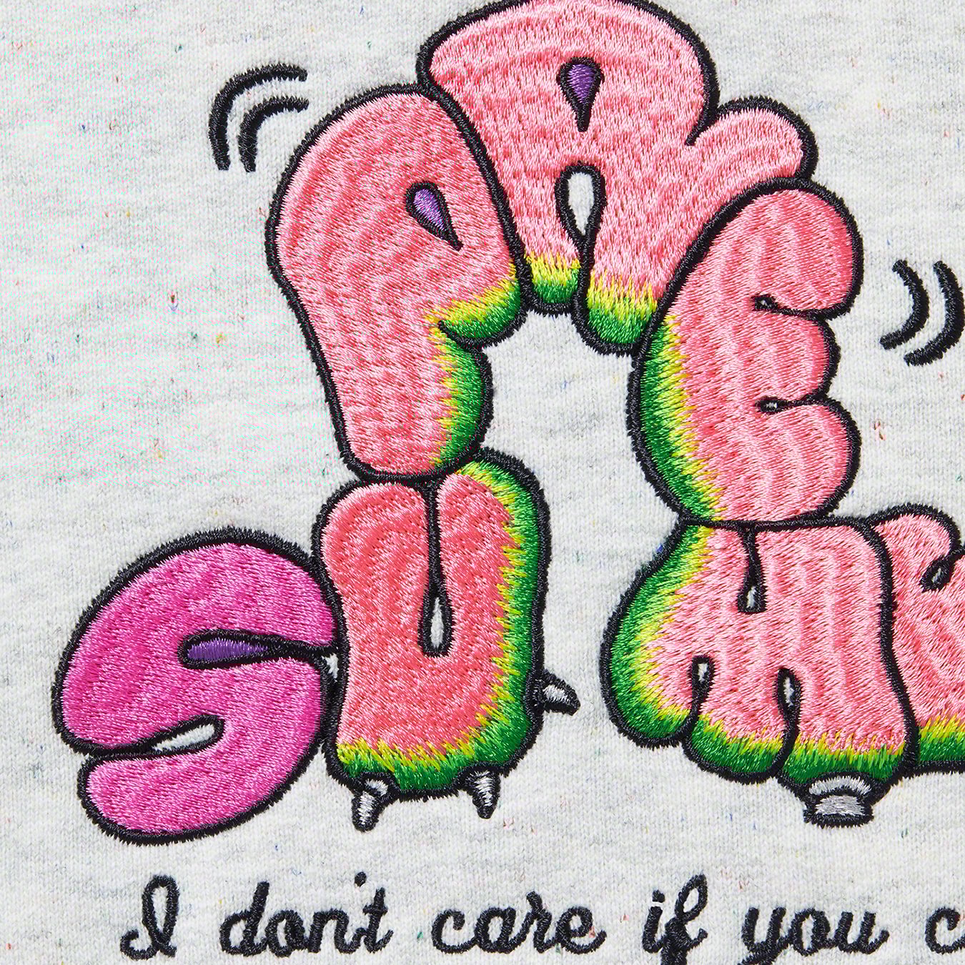 Don't Care Hooded Sweatshirt - spring summer 2021 - Supreme