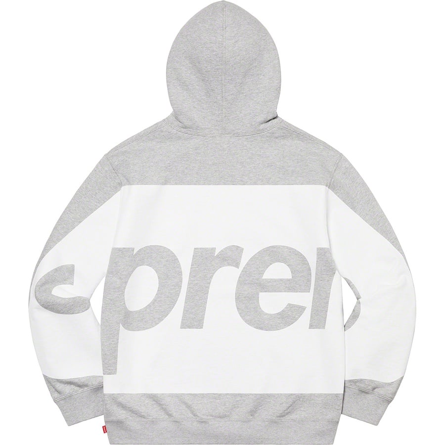 Details on Big Logo Hooded Sweatshirt Heather Grey from spring summer
                                                    2021 (Price is $158)