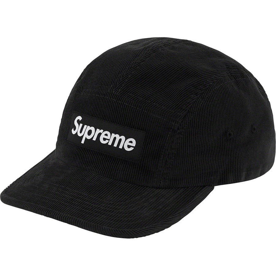 Details on Fine Wale Corduroy Camp Cap Black from spring summer
                                                    2021 (Price is $56)