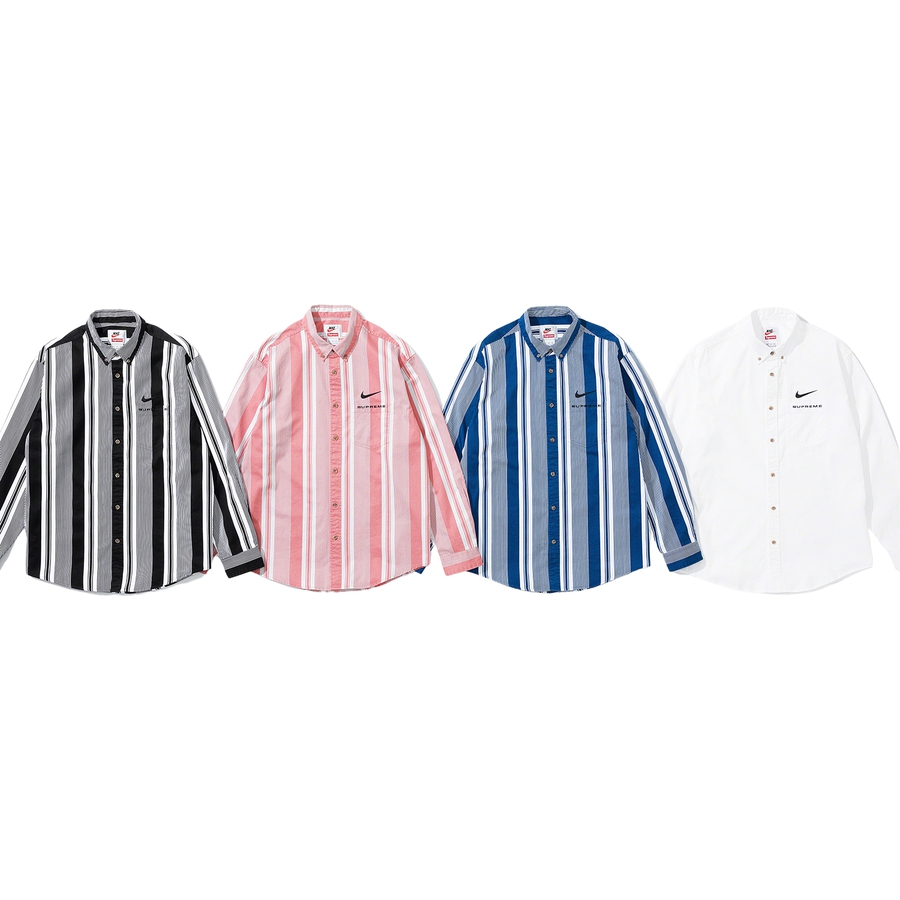 Supreme Supreme Nike Cotton Twill Shirt releasing on Week 3 for spring summer 21