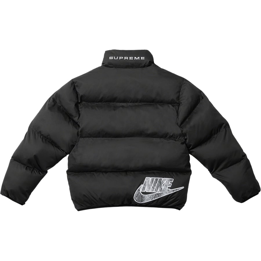 Details on Supreme Nike Reversible Puffy Jacket  from spring summer
                                                    2021 (Price is $258)