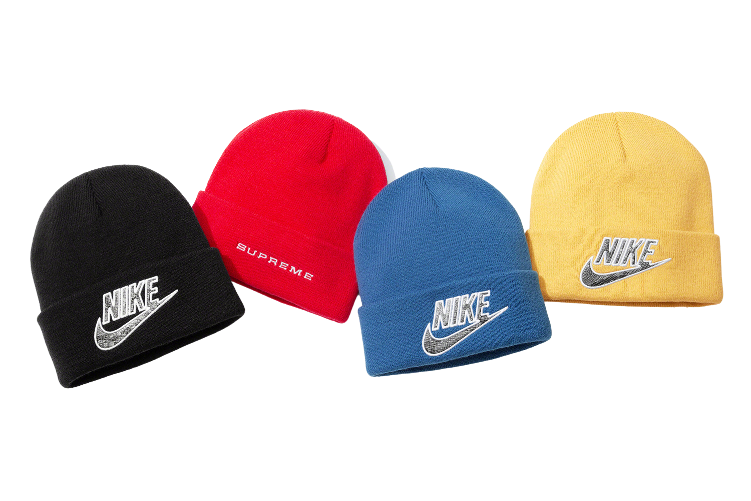 ステッカー２枚supreme NIKE  beanie