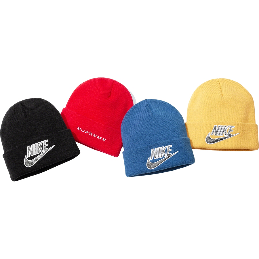 Supreme Supreme Nike Snakeskin Beanie released during spring summer 21 season