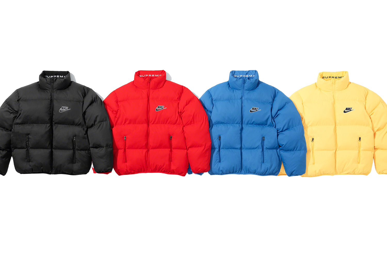 supreme Nike puffy jacket M