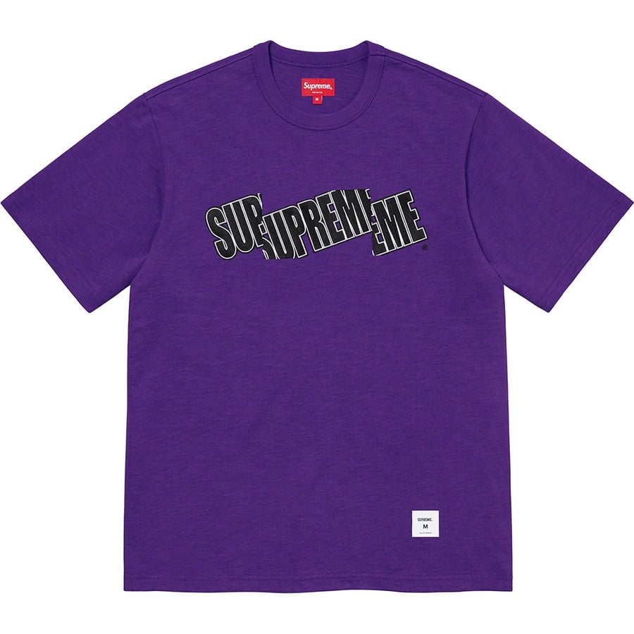 Details on Cut Logo S S Top Purple from spring summer
                                                    2021 (Price is $88)