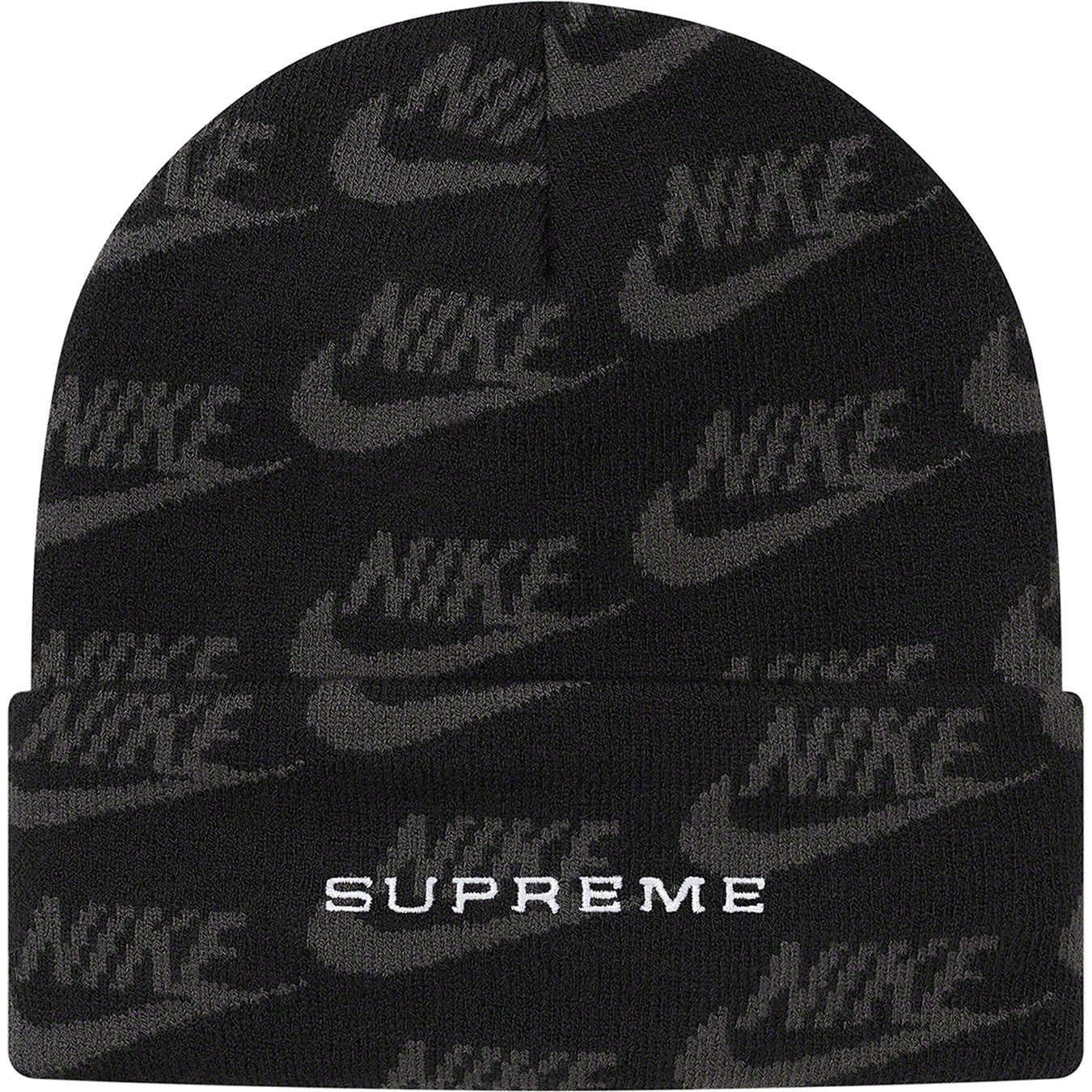 Supreme Nike Jacquard Logos Beanie SS21 Pale Yellow – UniqueHype