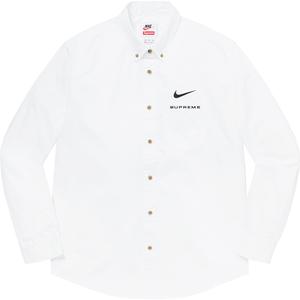 Nike Cotton Twill Shirt - spring summer 2021 - Supreme
