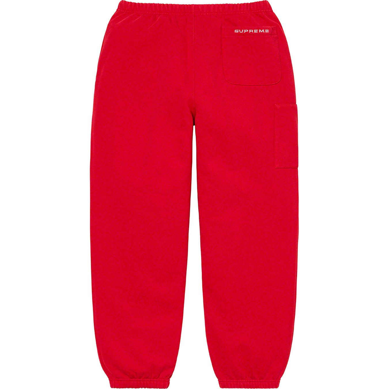 red nike cargo sweatpants