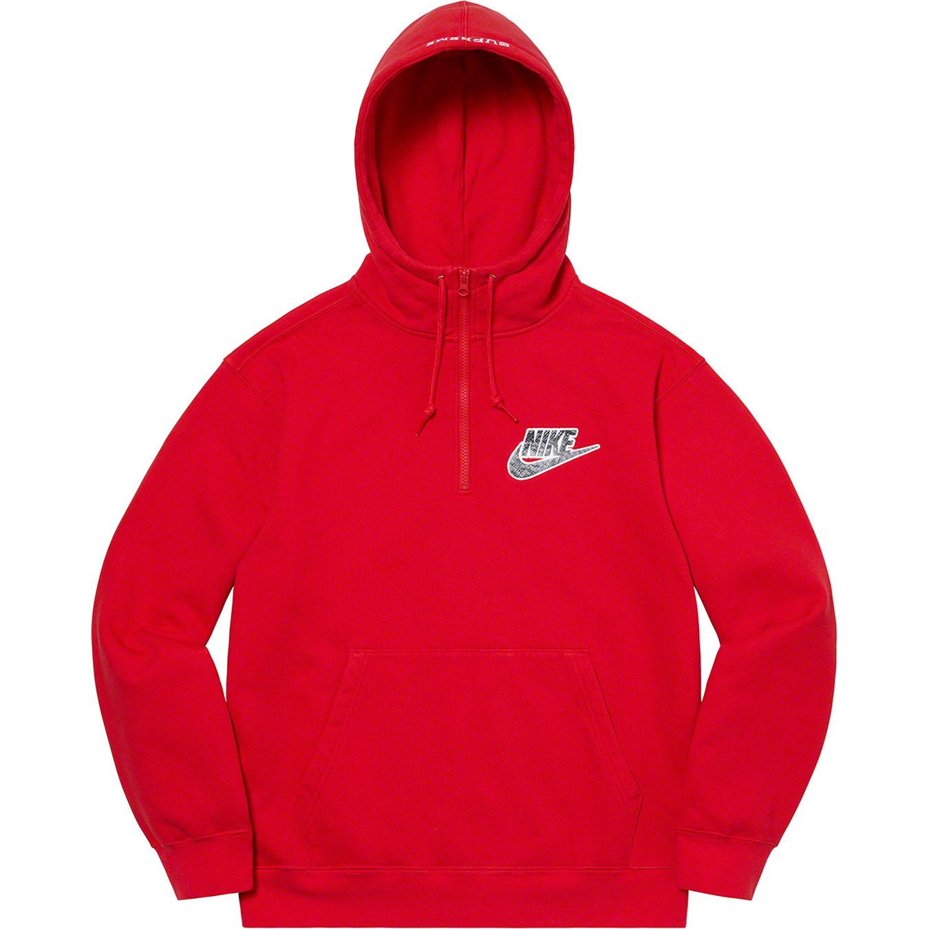 Half Zip Hooded Sweatshirt M size - www.sorbillomenu.com