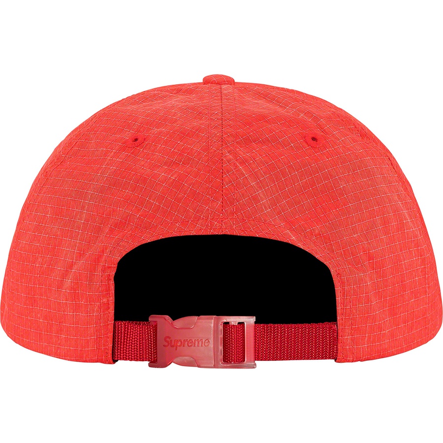 Details on Faded Ripstop 6-Panel Red from spring summer 2021 (Price is $48)
