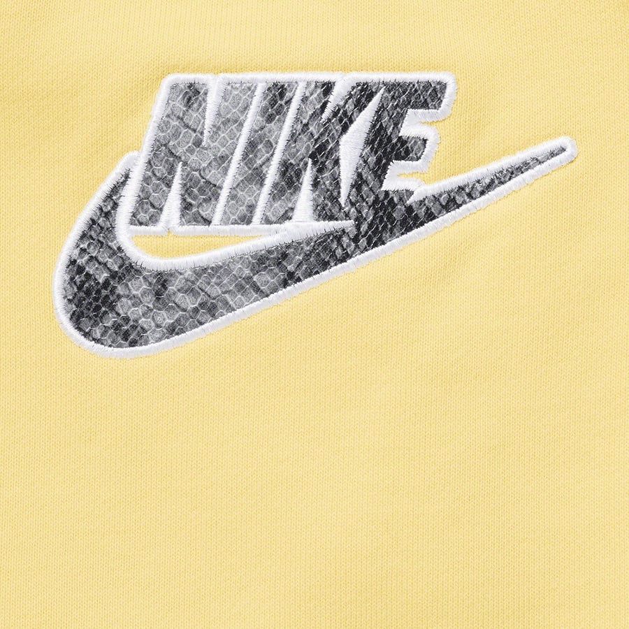 Details on Supreme Nike Cargo Sweatpant Pale Yellow from spring summer
                                                    2021 (Price is $138)