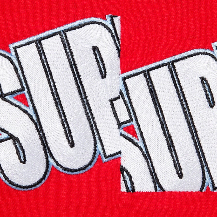 Details on Cut Logo S S Top Red from spring summer
                                                    2021 (Price is $88)