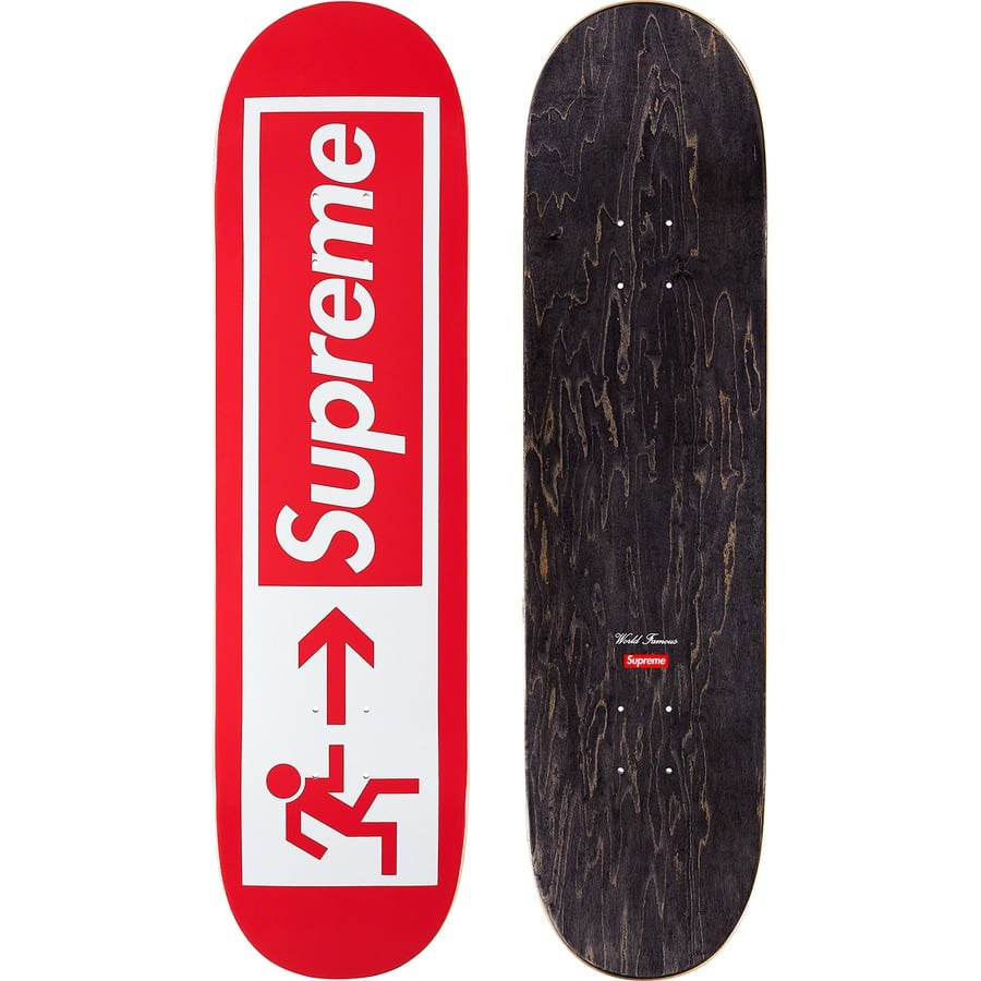 Details on Exit Skateboard Red - 8.25" x 32.125" from spring summer
                                                    2021 (Price is $52)