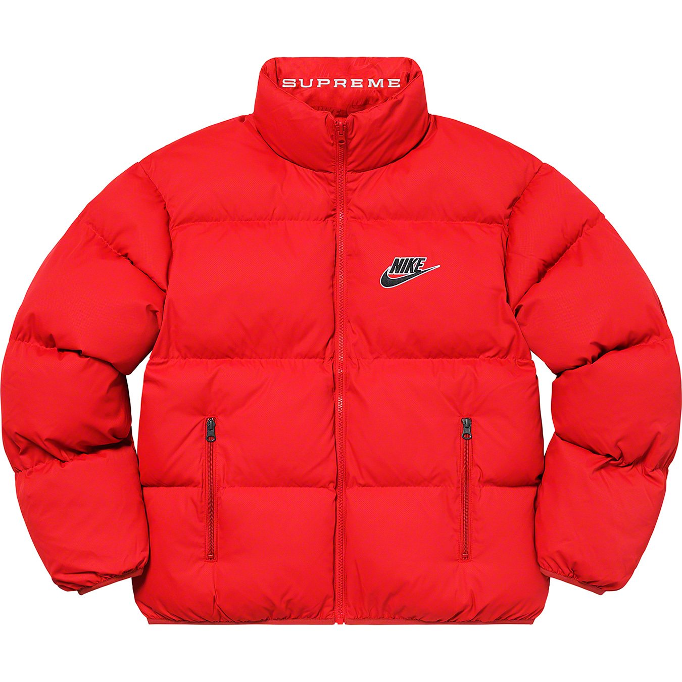 注意！　supreme nike reversible puffy jacket