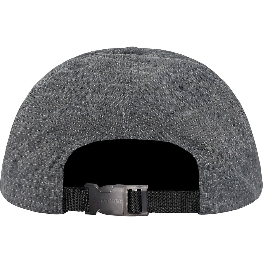 Supreme Faded Ripstop 6-Panel (SS21) - Black - $48