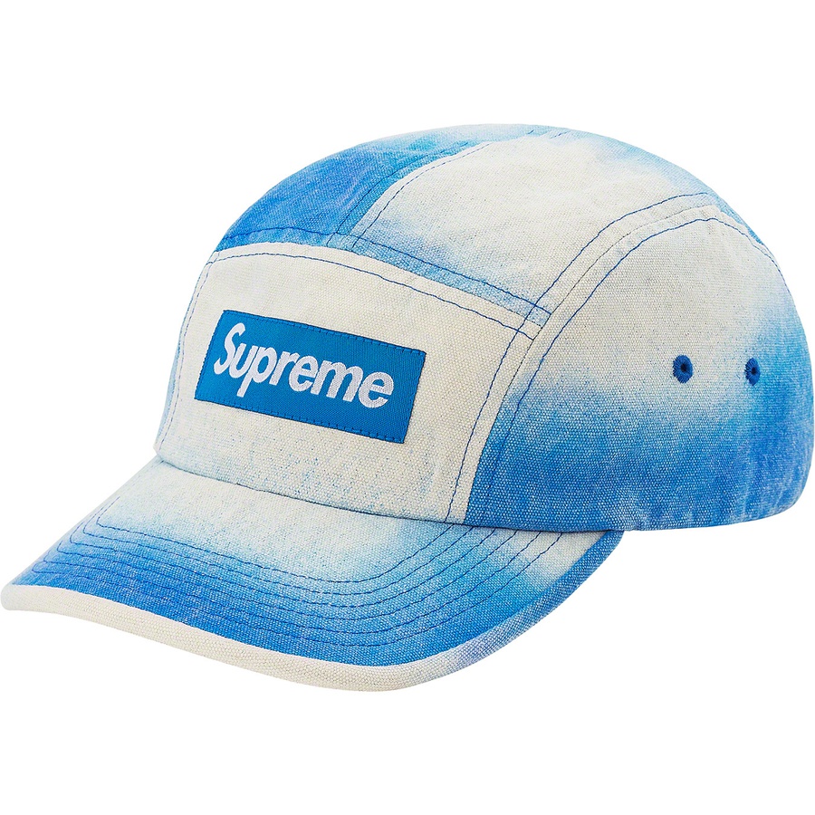 Details on Spray Canvas Camp Cap Blue from spring summer 2021 (Price is $54)