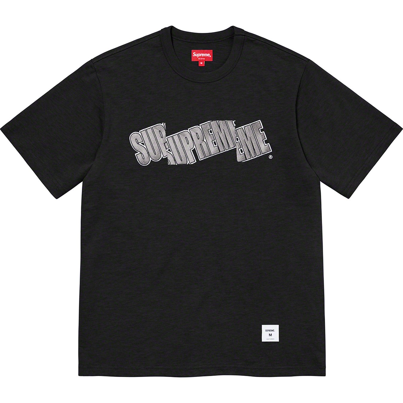 Supreme cut logo s/s top olive XL