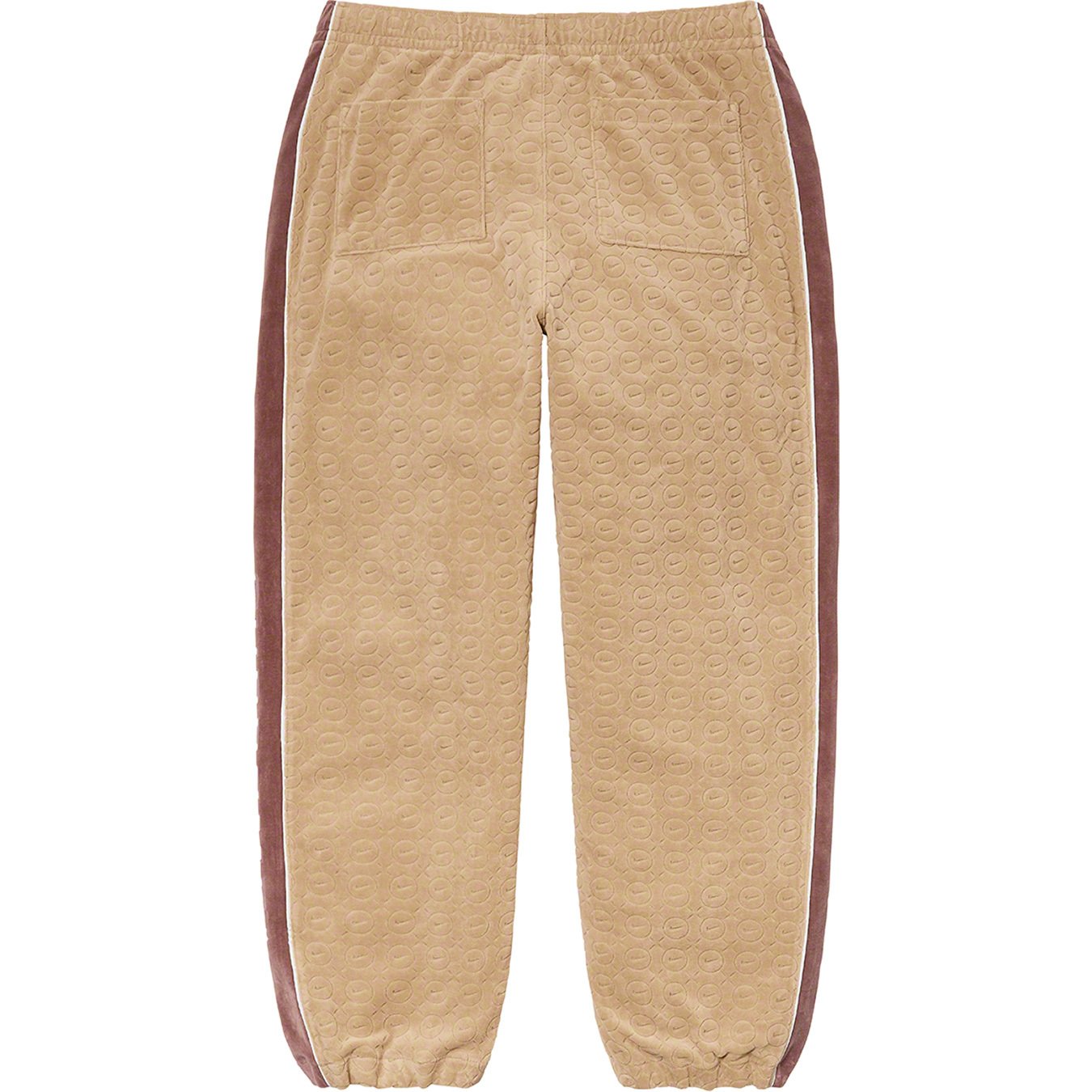 TanSIZESupreme®/Nike® Velour Track Pant Tan