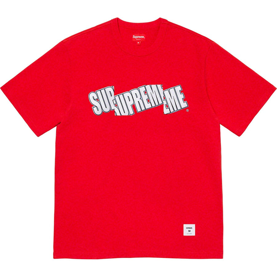 Details on Cut Logo S S Top Red from spring summer
                                                    2021 (Price is $88)