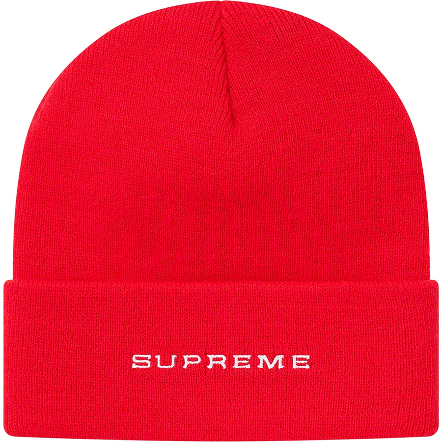 Details on Supreme Nike Snakeskin Beanie Red from spring summer
                                                    2021 (Price is $38)