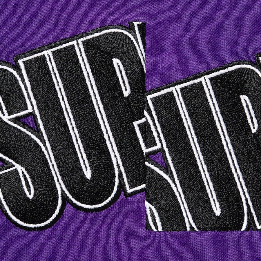Details on Cut Logo S S Top Purple from spring summer
                                                    2021 (Price is $88)