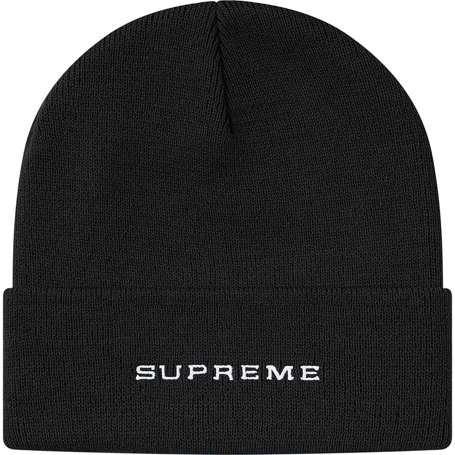 Details on Supreme Nike Snakeskin Beanie Black from spring summer
                                                    2021 (Price is $38)