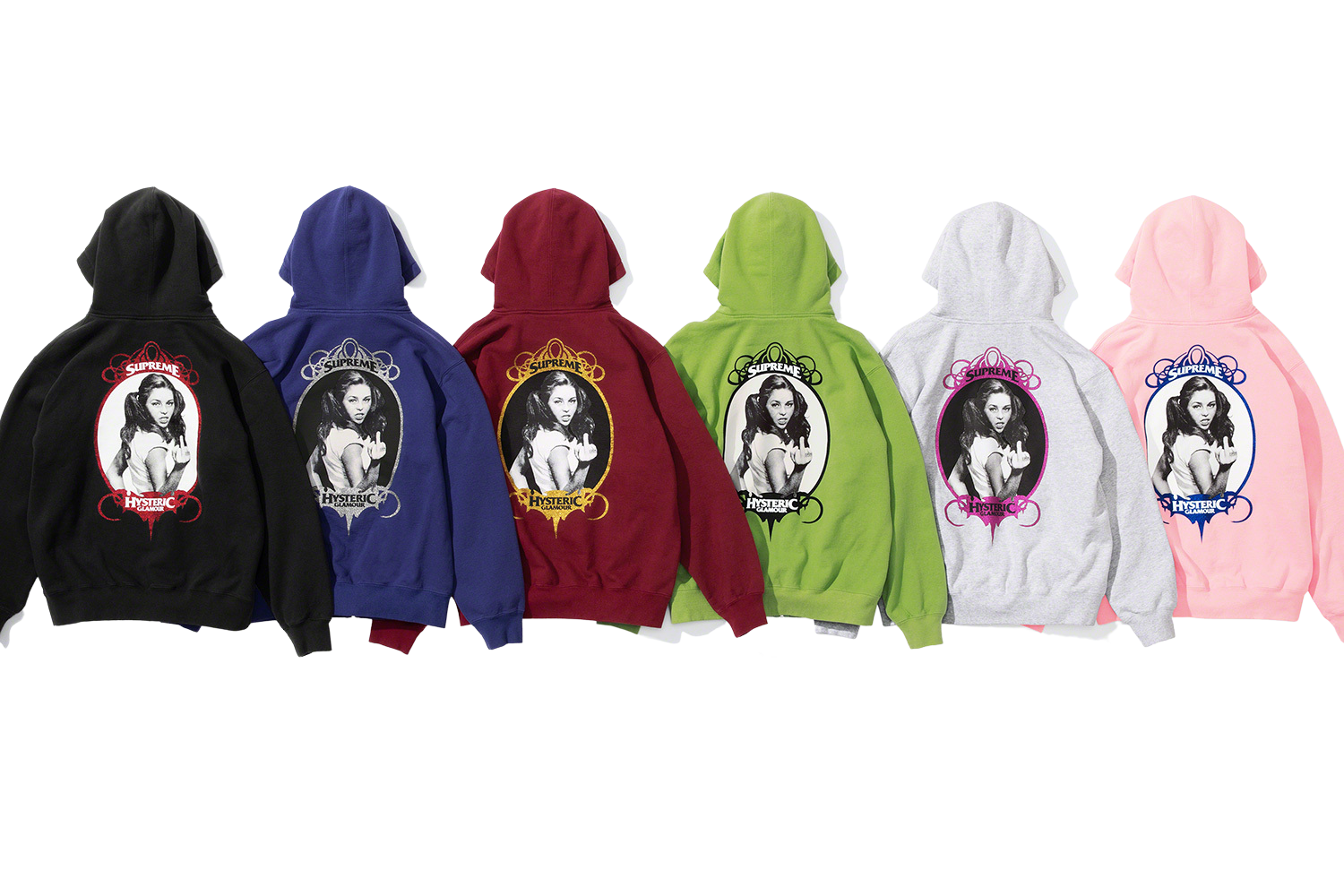 HYSTERIC GLAMOUR Zip Up Hooded Sweatshirt - spring summer 2021 