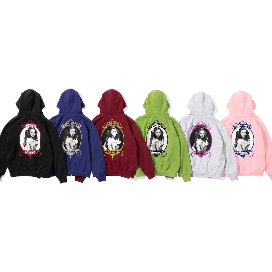 Details on Supreme HYSTERIC GLAMOUR Zip Up Hooded Sweatshirt  from spring summer
                                                    2021 (Price is $178)