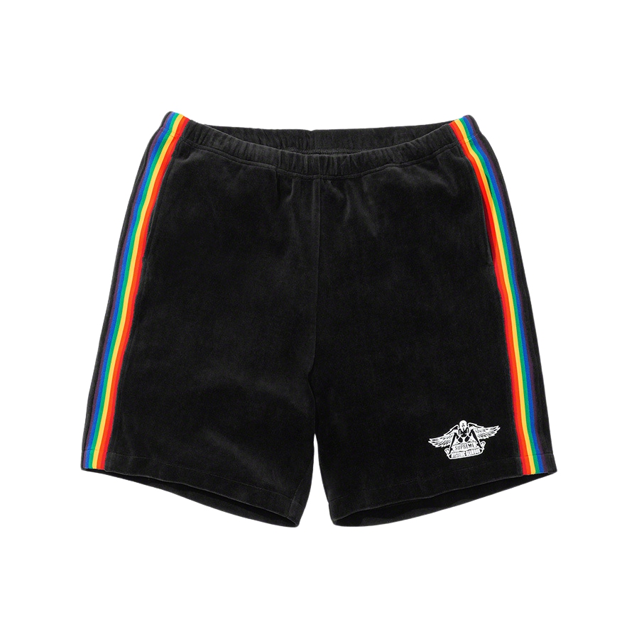 Details on Supreme HYSTERIC GLAMOUR Velour Short  from spring summer
                                                    2021 (Price is $110)