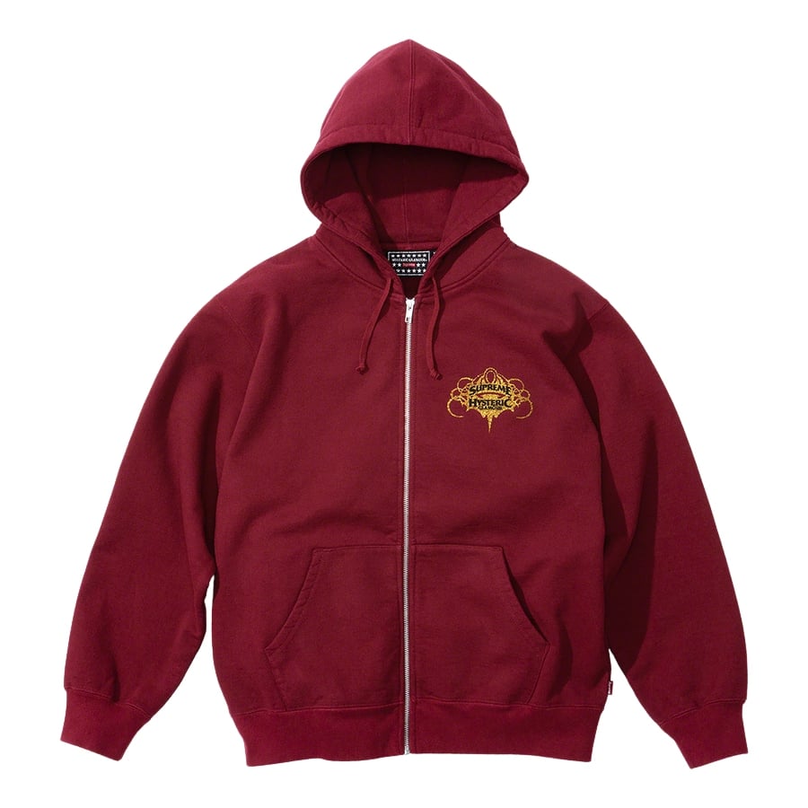 Details on Supreme HYSTERIC GLAMOUR Zip Up Hooded Sweatshirt  from spring summer
                                                    2021 (Price is $178)