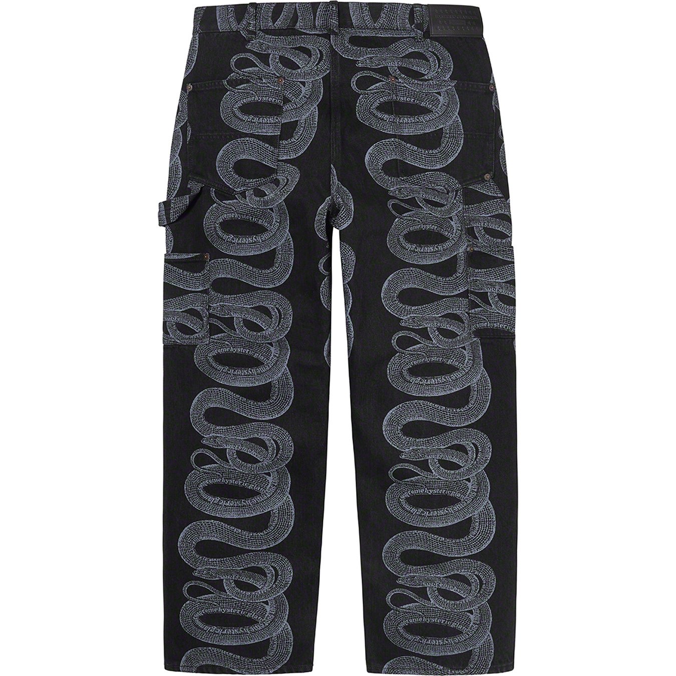 HYSTERIC Snake Double Knee Painter Pant - spring - Supreme