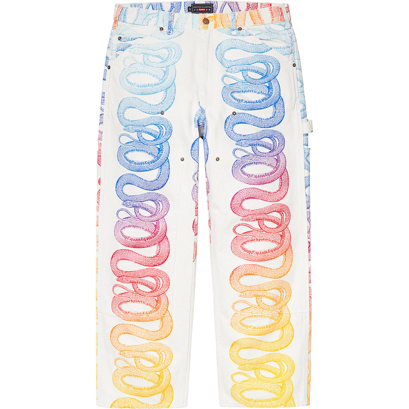 Patched Denim Painter Pant - spring summer 2021 - Supreme