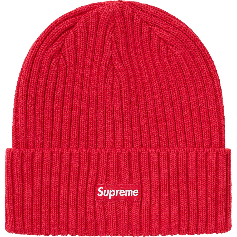 Details on Overdyed Beanie Red from spring summer
                                                    2021 (Price is $38)
