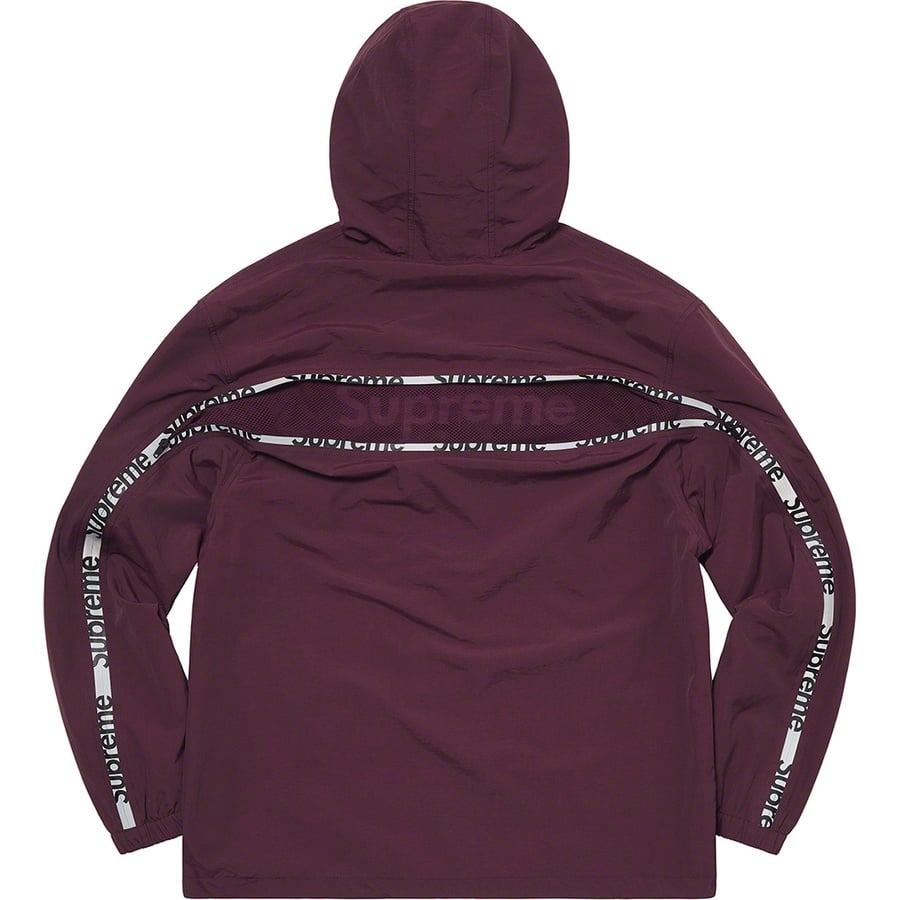 Details on Reflective Zip Hooded Jacket Purple from spring summer
                                                    2021 (Price is $168)