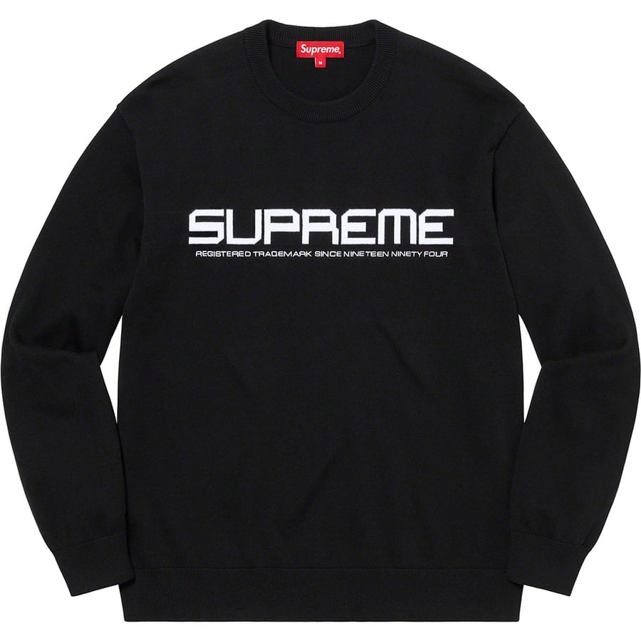 Details on Split Logo Pullover Black from spring summer
                                                    2021 (Price is $128)