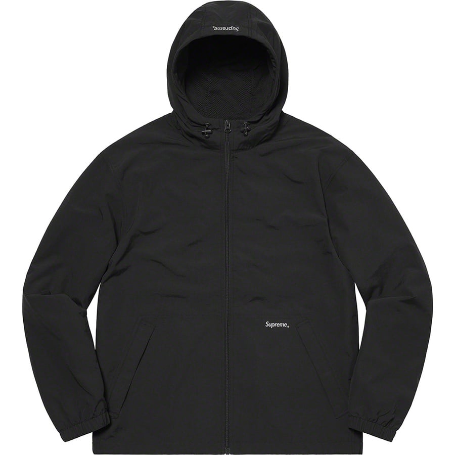 Details on Reflective Zip Hooded Jacket Black from spring summer
                                                    2021 (Price is $168)