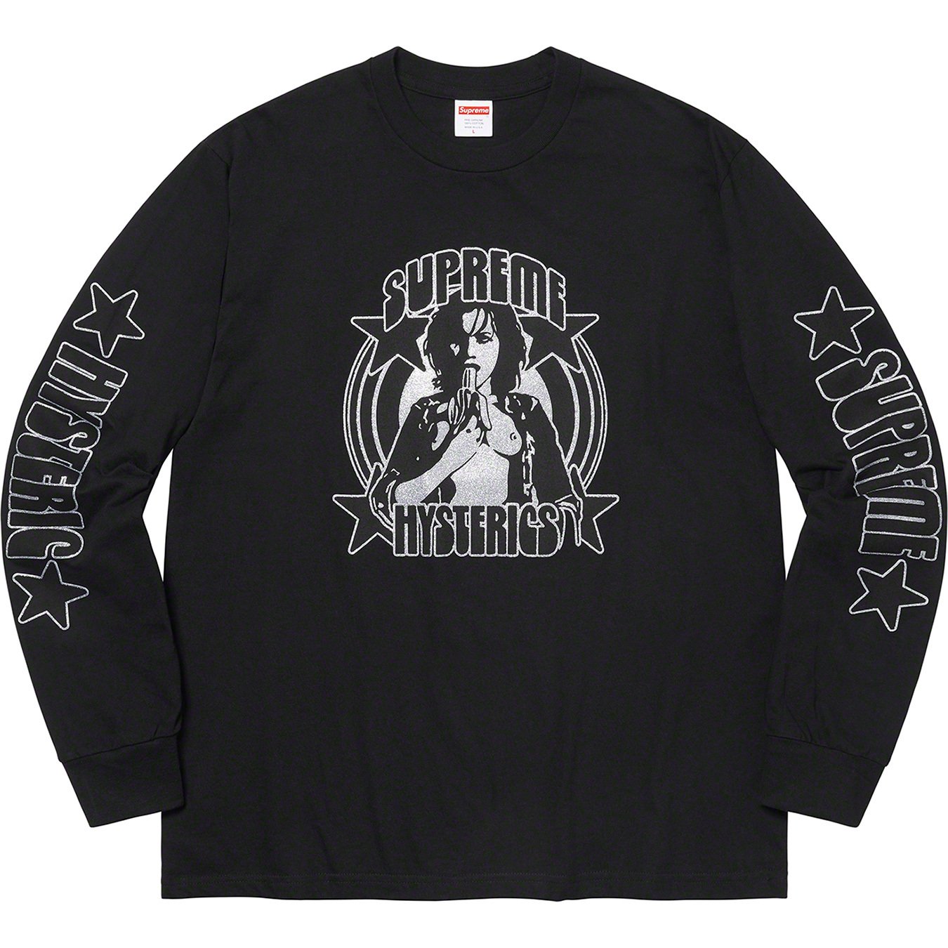 supreme hysteric glamour L/S tee-