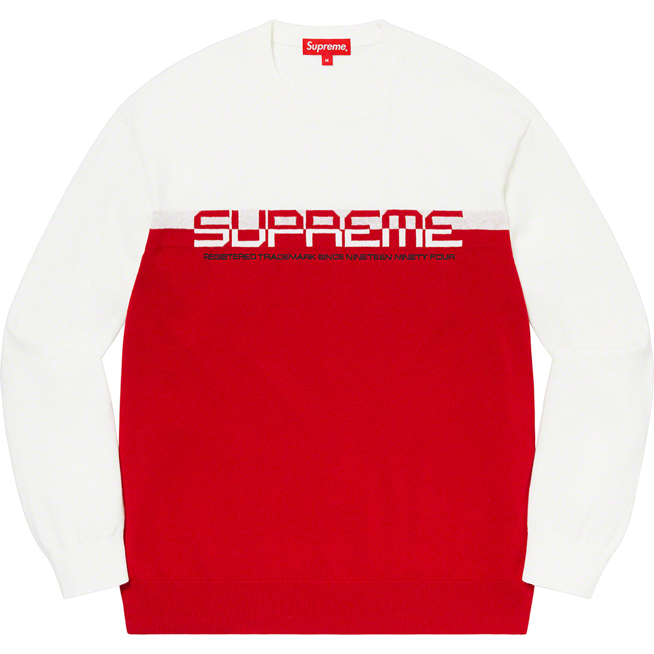 Split Logo Pullover - spring summer 2021 - Supreme