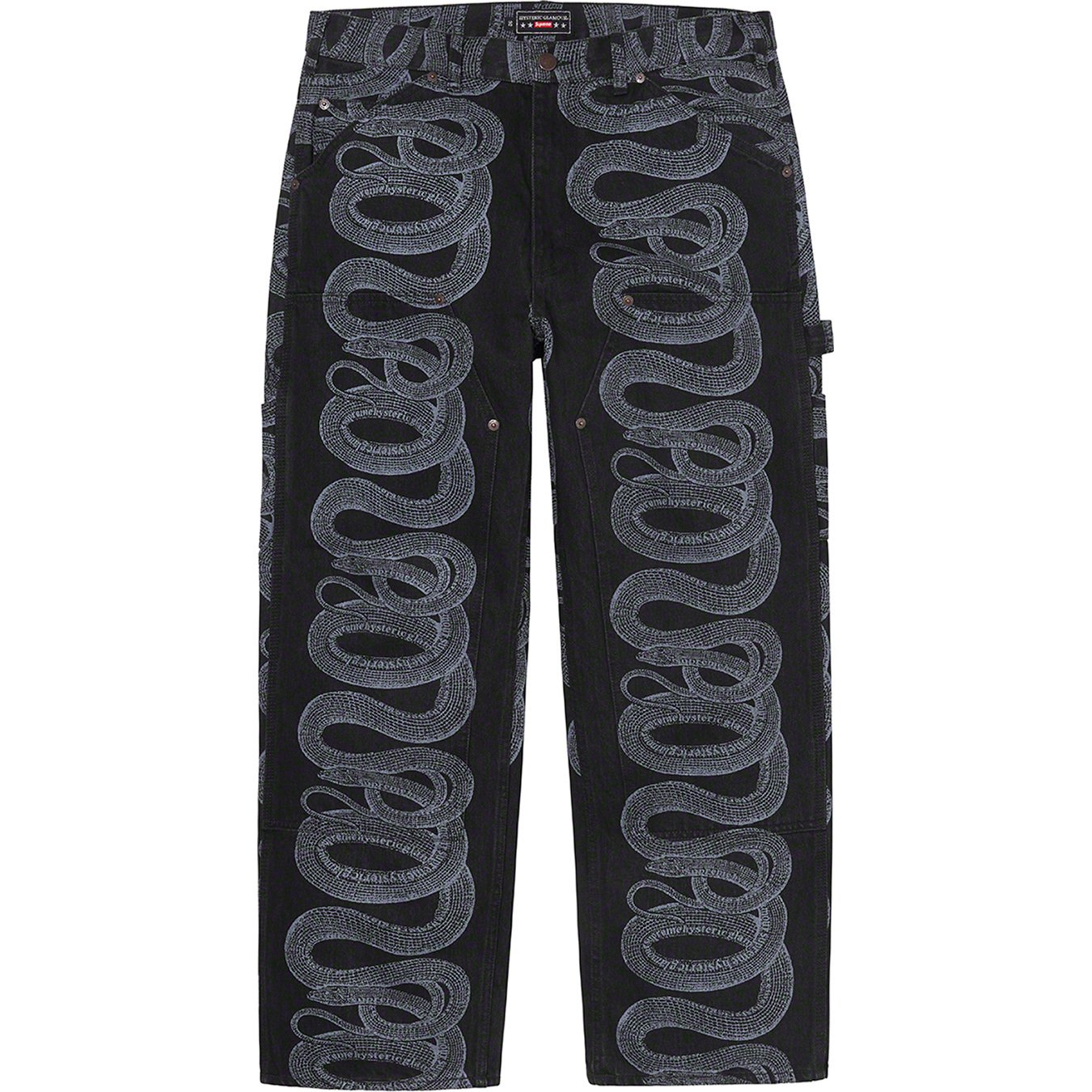 supreme hysteric glamour snake denim 30-