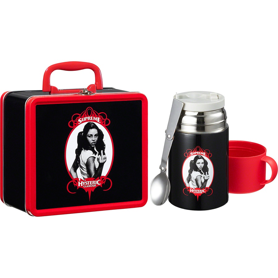 Details on Supreme HYSTERIC GLAMOUR Lunchbox Set Black from spring summer
                                                    2021 (Price is $68)