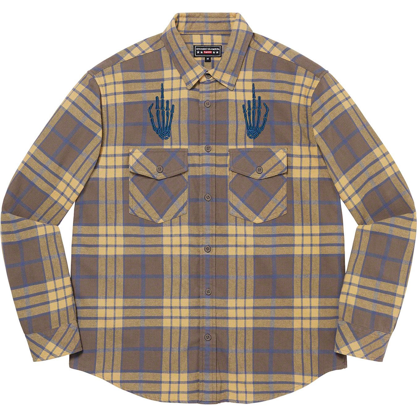 HYSTERIC GLAMOUR Plaid Flannel Shirt　XL