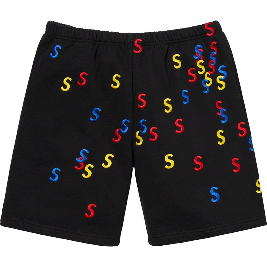 Details on Embroidered S Sweatshort Black from spring summer
                                                    2021 (Price is $118)