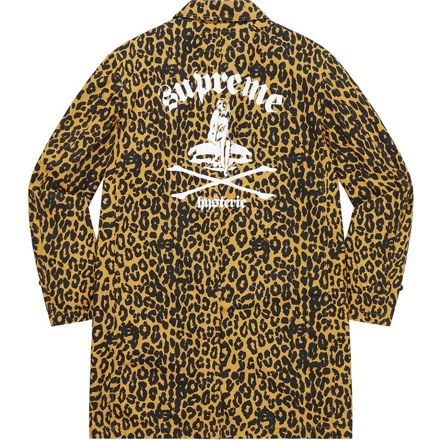 HYSTERIC GLAMOUR Leopard Trench - spring summer 2021 - Supreme