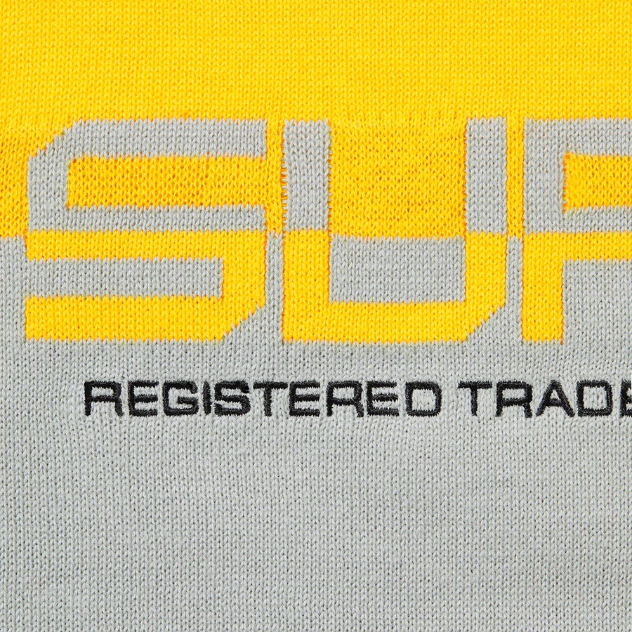 Details on Split Logo Pullover Yellow from spring summer
                                                    2021 (Price is $128)