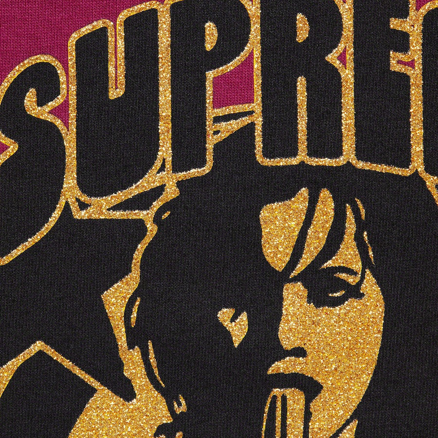 Details on Supreme HYSTERIC GLAMOUR L S Tee Dark Magenta from spring summer
                                                    2021 (Price is $58)