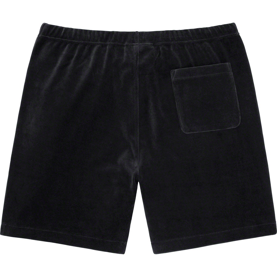 Details on Supreme HYSTERIC GLAMOUR Velour Short Black from spring summer
                                                    2021 (Price is $110)
