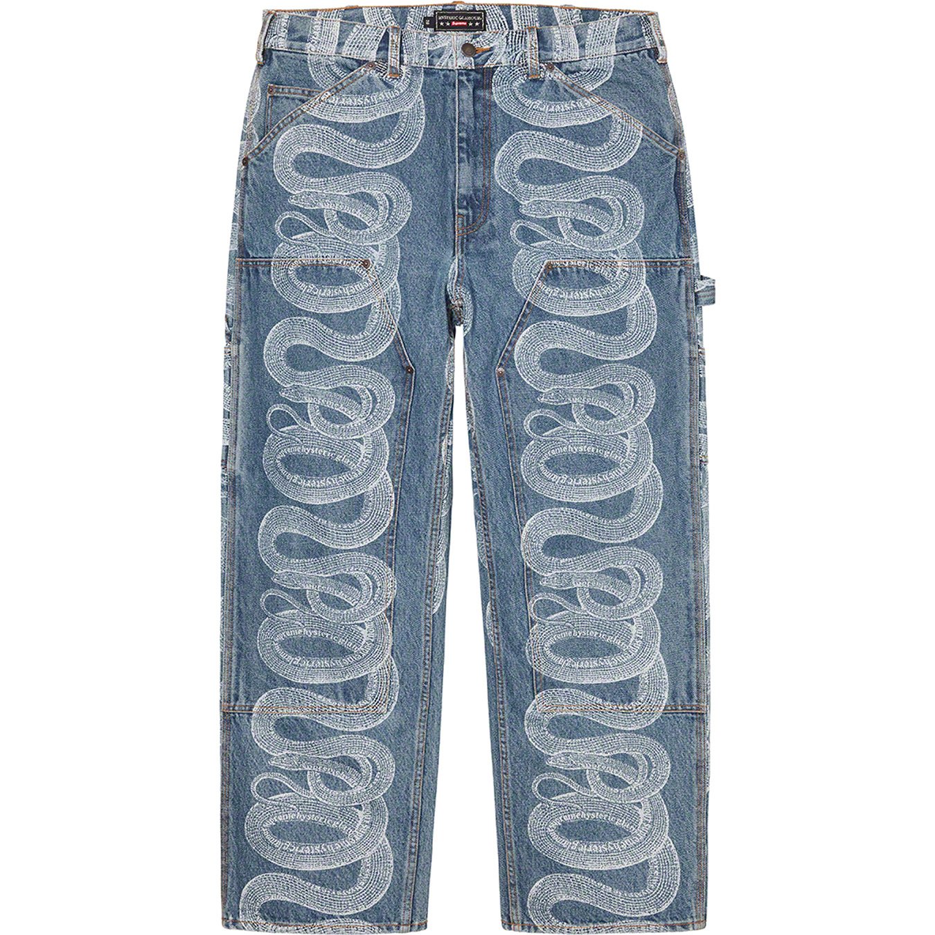 Supsupreme hysteric glamour snake denim 30