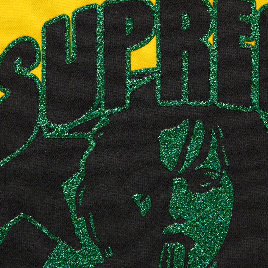 Details on Supreme HYSTERIC GLAMOUR L S Tee Yellow from spring summer
                                                    2021 (Price is $58)