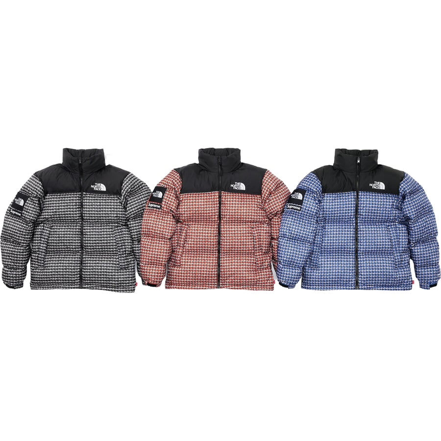 Details on Supreme The North Face Studded Nuptse Jacket  from spring summer
                                                    2021 (Price is $398)